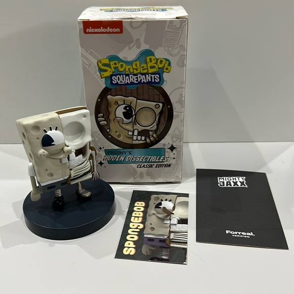Jason Freeny × Spongebob Hidden Dissectibles Classic Edition Spongebob Figure - Picture 1 of 5